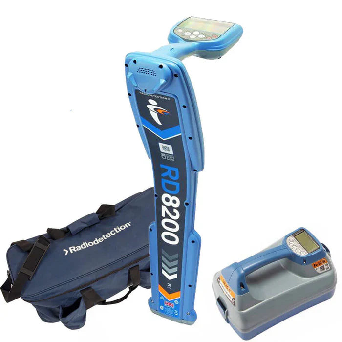 The Radiodetection 8200 combines precision and advanced technology for underground utility detection.