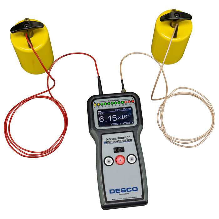 Digital Surface Resistance Meter Kit DESCO TB-3076