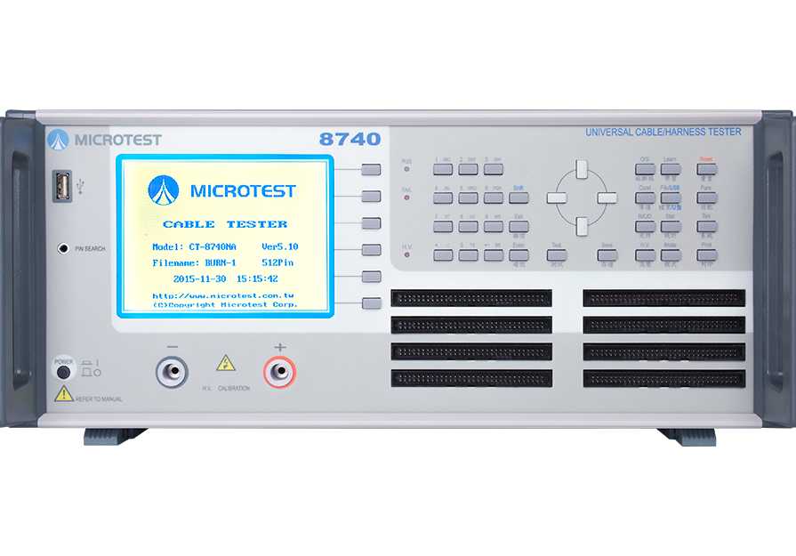 2-Wire Cable Tester Microtest 8740 Series