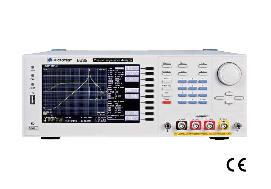 Impedance Analyzer Microtest 6632S Series