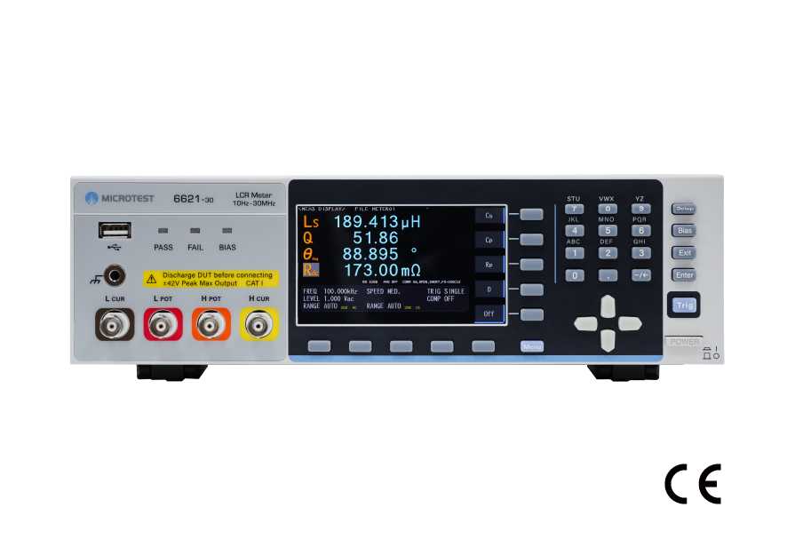 LCR Meter Microtest 6621 Series
