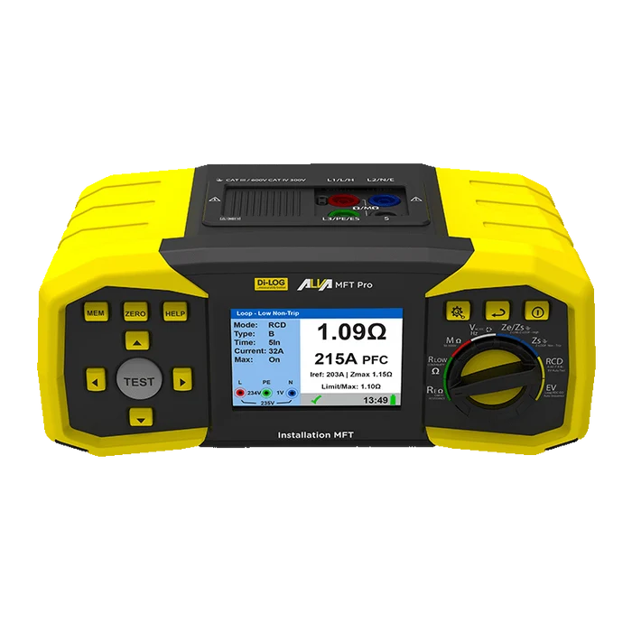 ALVA MFT Pro Multifunction Installation Tester  Di-LOG