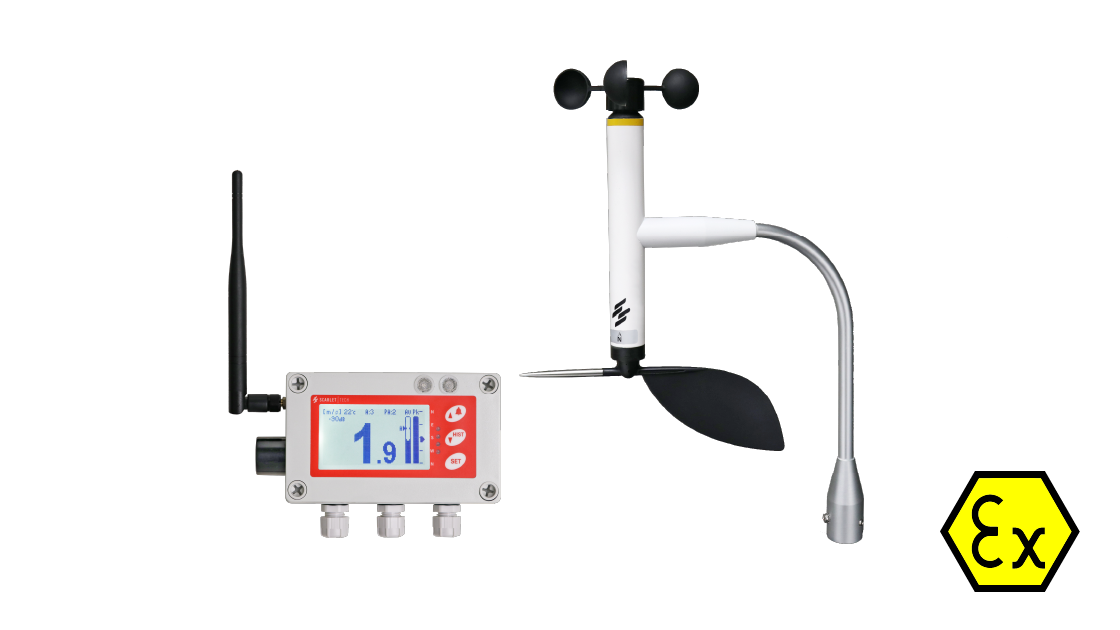 Scarlet E11 Ex-Proof Anemometer