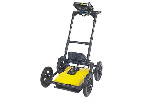 Ground Penetrating Radar Detecting Underground Utilities