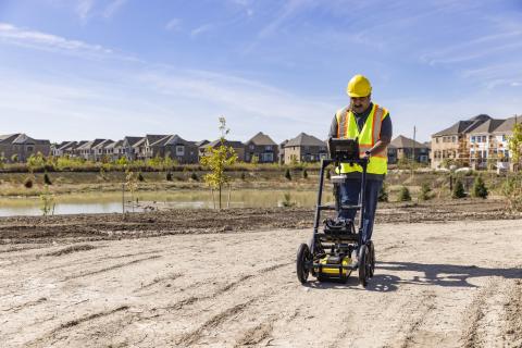 LMX150 GPR Construction Survey Equipment With GPS