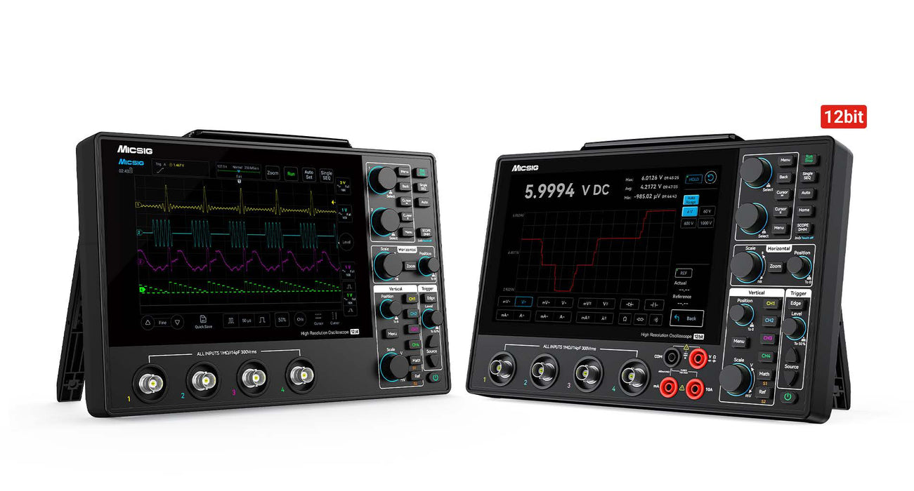 High-resolution Oscilloscope MHO1 Series