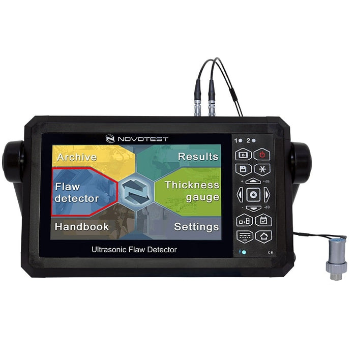 NOVOTEST UD3701 Ultrasonic Flaw Detector Reliable Tool for Accurate Detection of Material Defects
