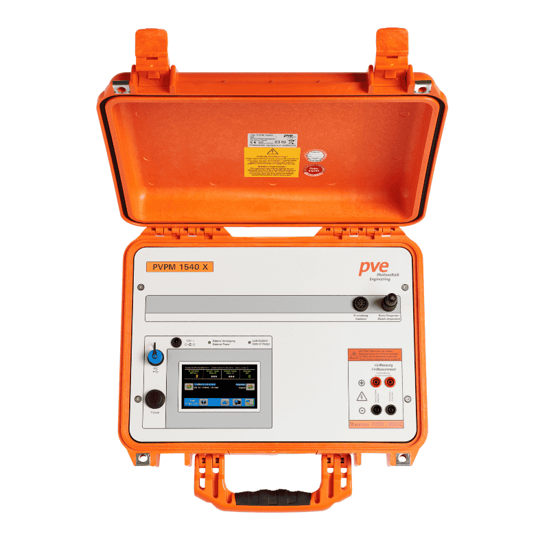 PVPM 1540X Portable IV Curve Tracer with TFT Display