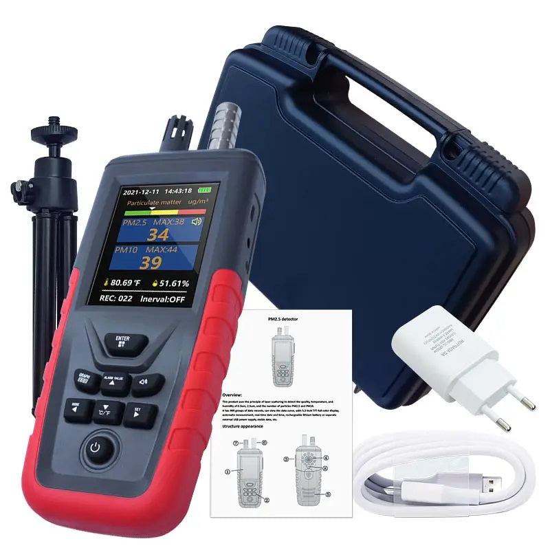 Portable Handheld Particle Counter SI8200 with 6 Channels for Industrial Use