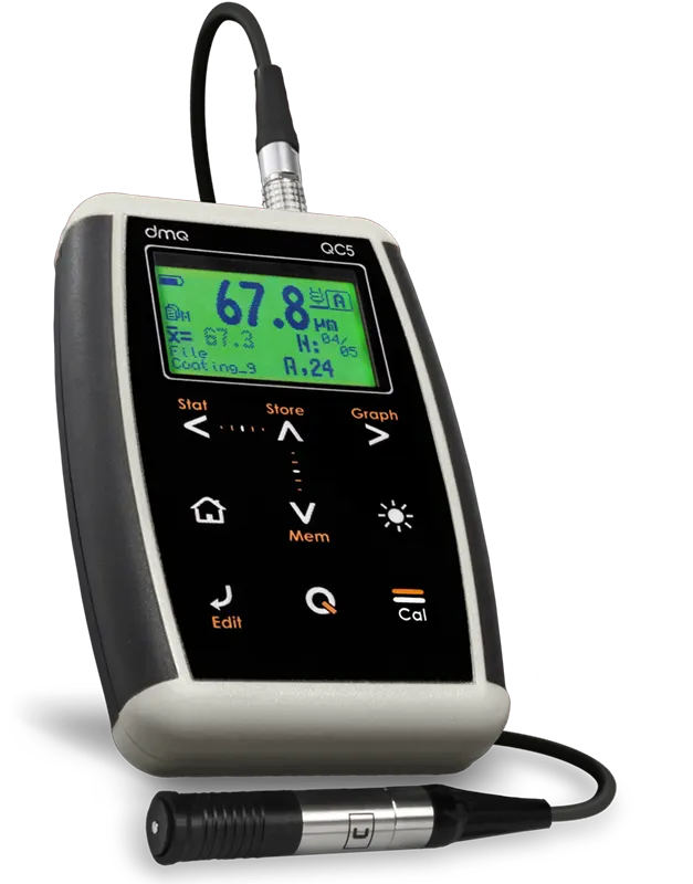 QC5 Series Coating Thickness Gauge with advanced probes