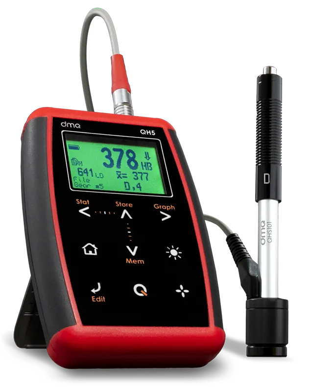 QH5 U Portable UCI Hardness Tester with advanced probes