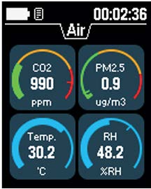 SpotNoise PEM – Personal Environmental Monitor Gas Detector