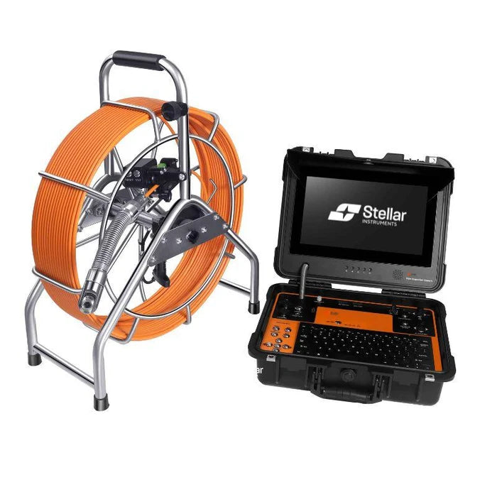 PICS593100 Pipe Inspection Camera System with Pan-Tilt Camera