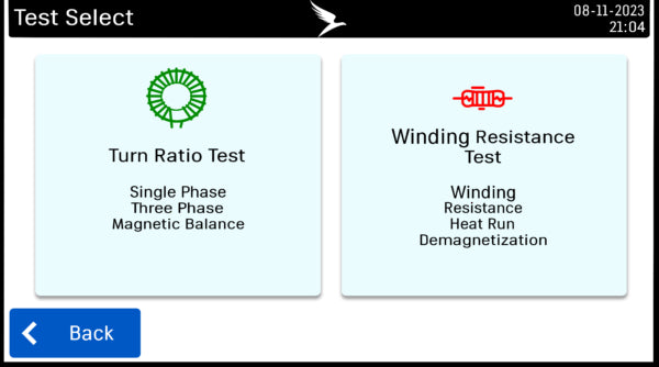Three-Phase Transformer Analyser