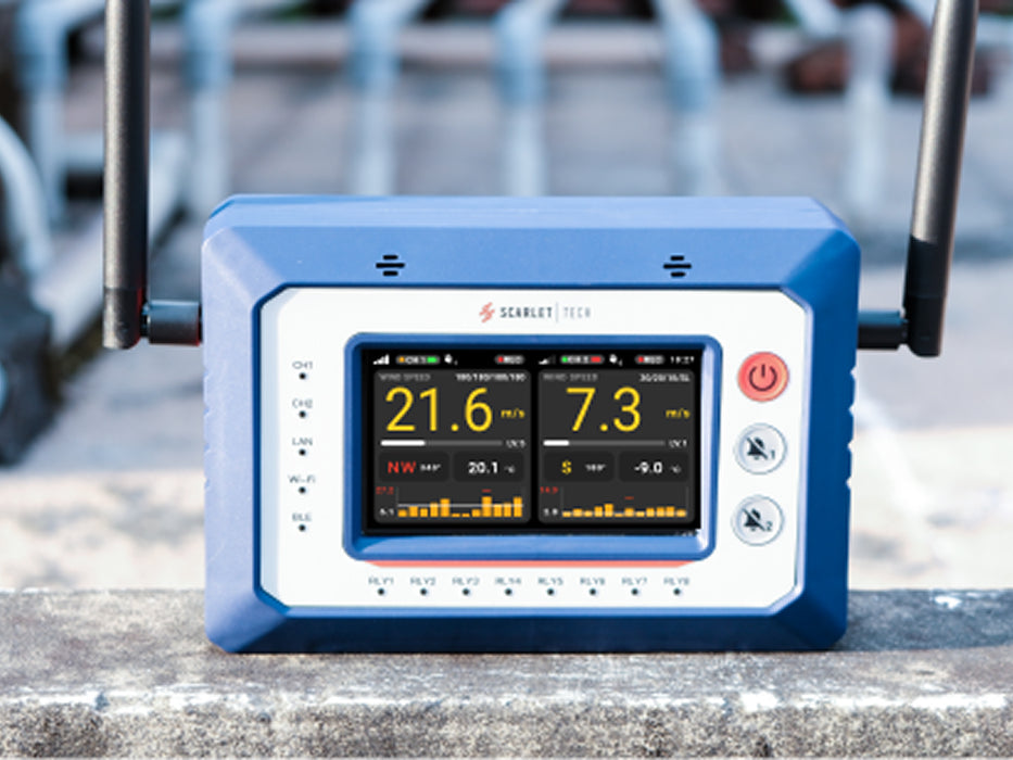 Scarlet WindPro Online Wind Monitor System