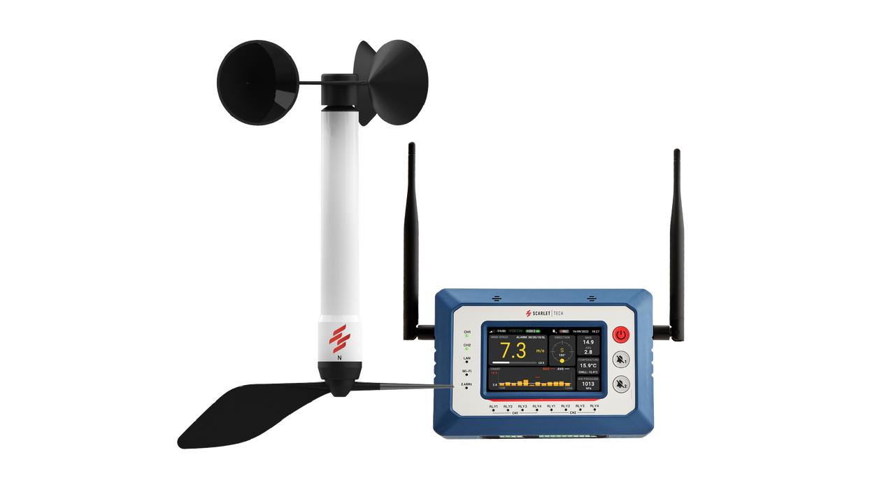 Scarlet WindPro Wireless Wind Monitor
