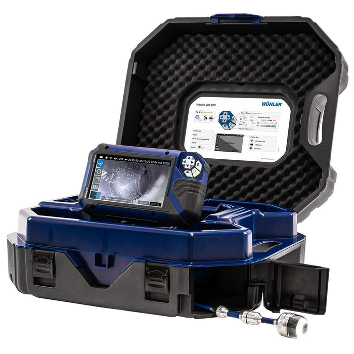Wöhler VIS 500 Inspection Camera INT with pan and tilt camera head Ø 40 mm