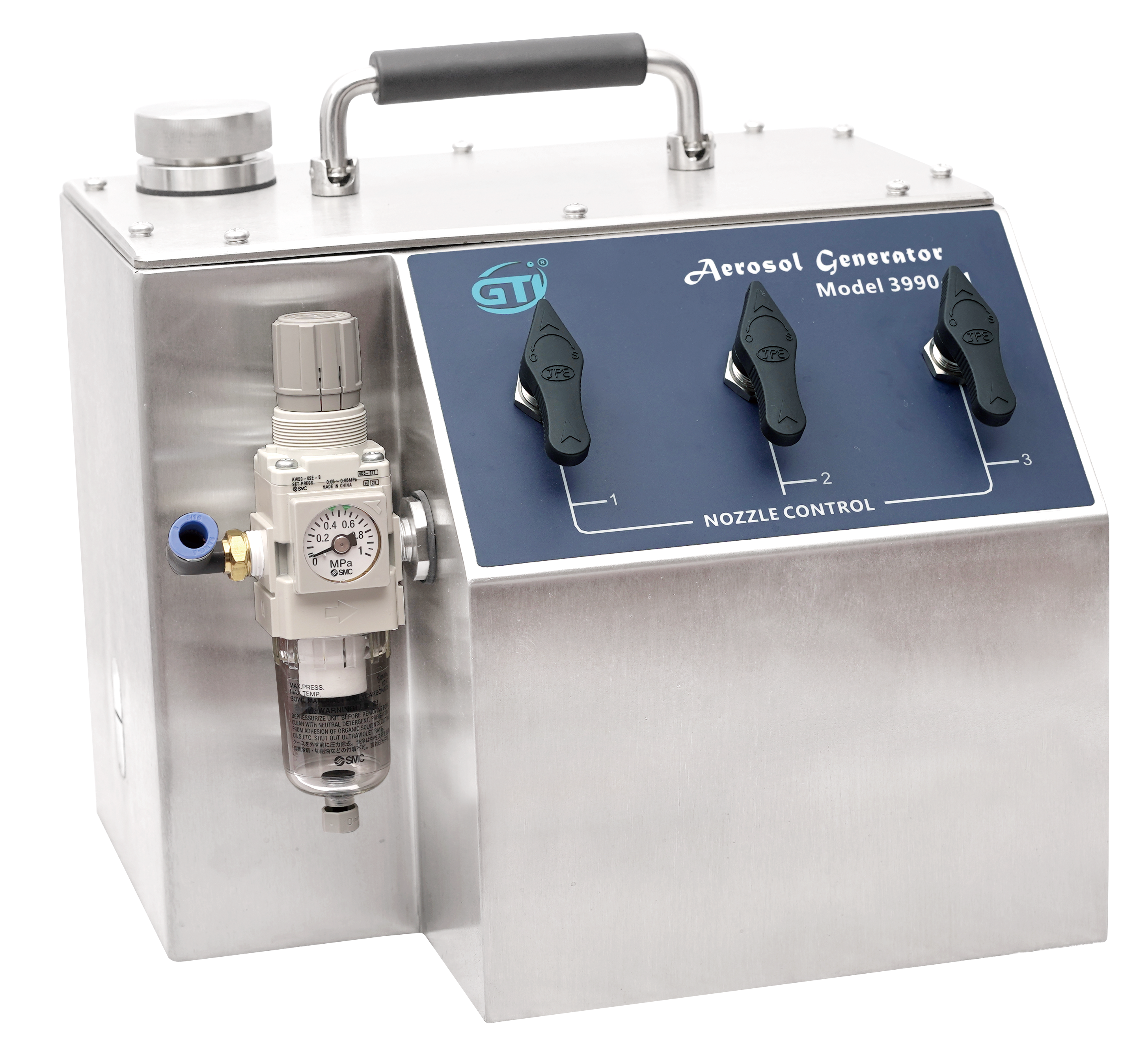 aerosol generator model 3990 01 front view