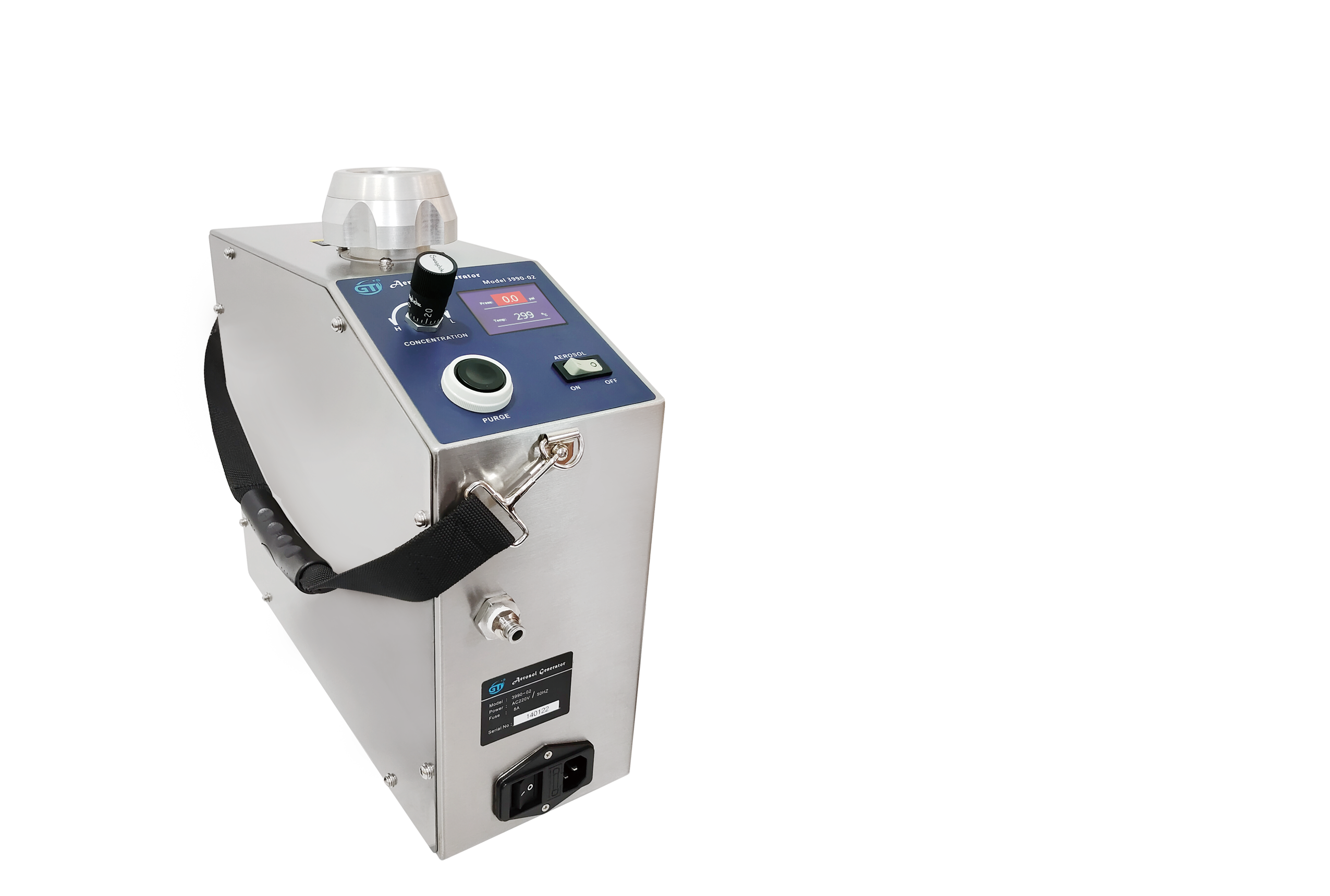 thermal aerosol generator 3990 02 front view